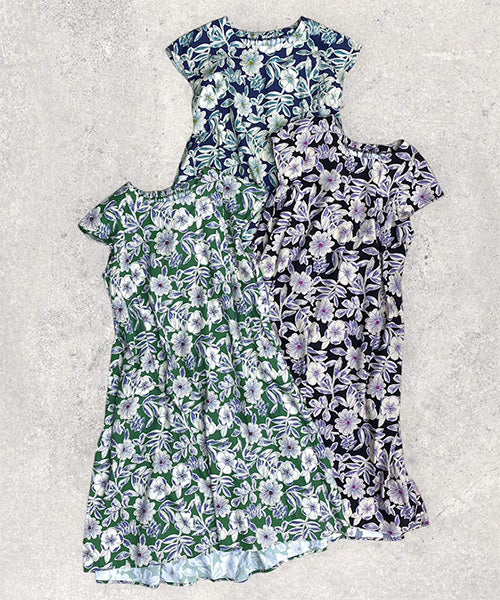 よっこ973新品 コイビトミサキ綿100 大花printAラインTU 着るだけで華やか／花柄&ボタニカル柄アイテム – コイビトミサキ公式通販