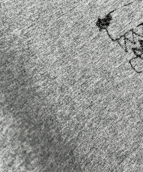 アートスケッチプリント長袖ワイドカットソー 06-2924