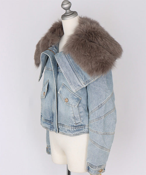 インディヴィ 近年モデル フォックスファー リサイクルダウン ショート丈 13号 インディヴィ 近年モデル フォックスファー リサイクルダウン ショート