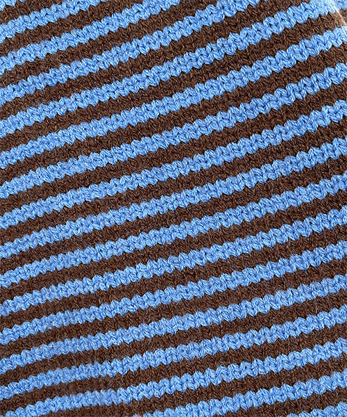 ボーダーニットジップパーカー 06-3004