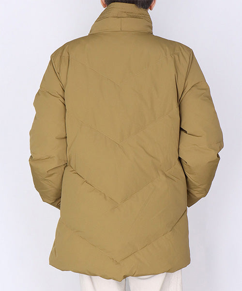 ベルト付きアシンメトリーショートダウンジャケット 06-3053｜40代 50