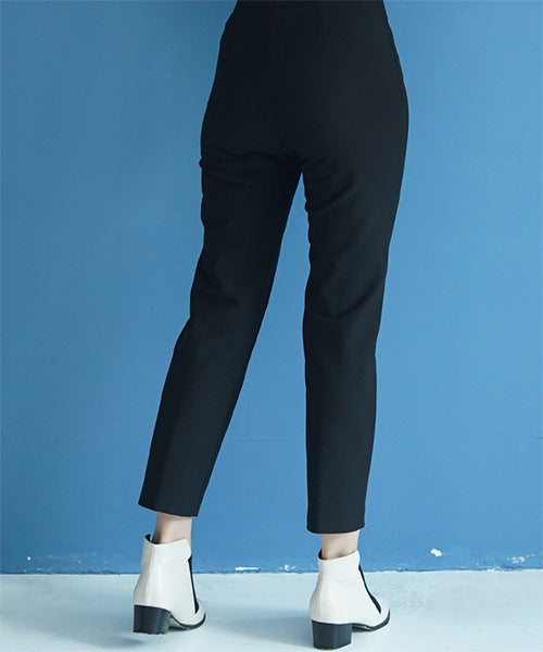 【秋冬】日本製ストレッチハイウエスト裏起毛チュニックパンツ 25621