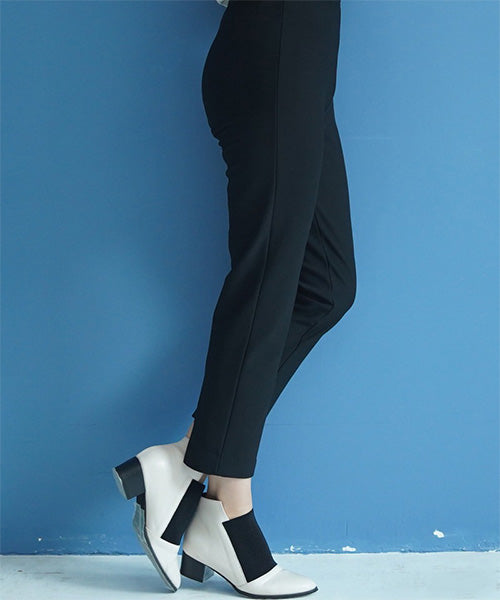 【秋冬】日本製ストレッチハイウエスト裏起毛チュニックパンツ 25621