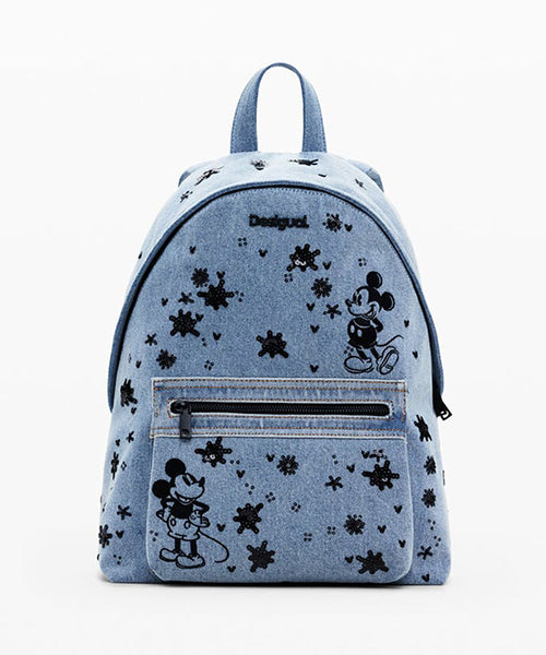 Desigual ミッキーマウスデニムバックパック 25SAKD03｜40代 50
