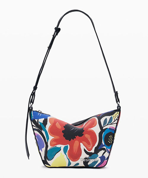 ♥新品未使用♥Desigual カラフルショルダーバッグ DESIGUAL - Desigual デシグアル ワッペン 総柄 ショルダー