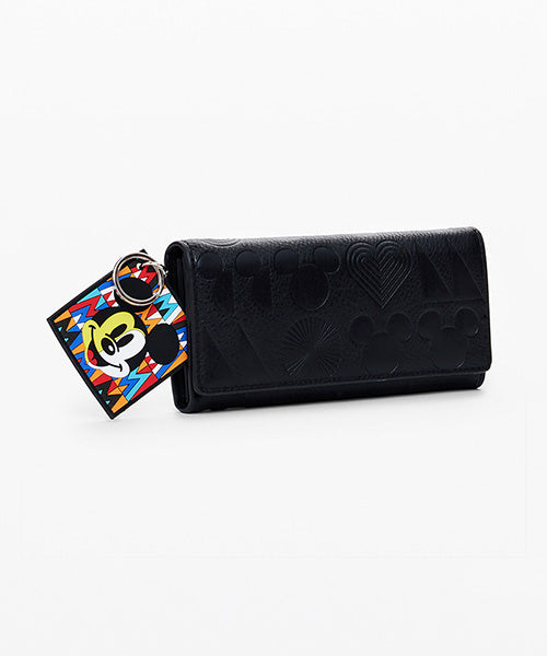 Desigual ミッキーマウスフェイクレザー財布 25SAYP07｜40代 50
