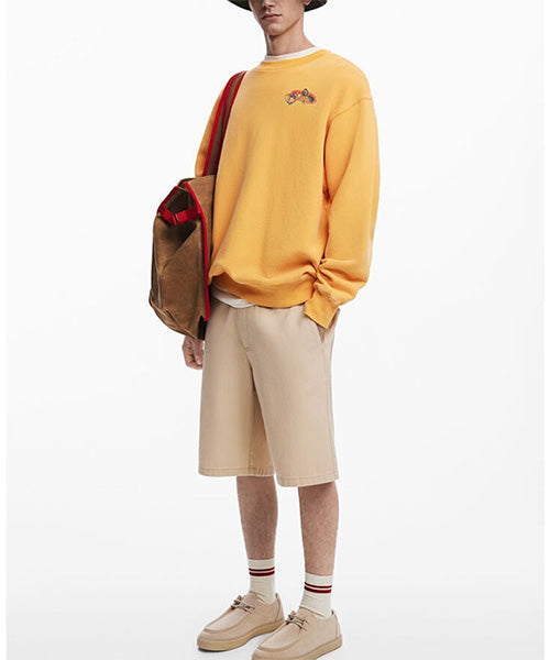 刺繍入りスウェット Desigual 25WMSK02