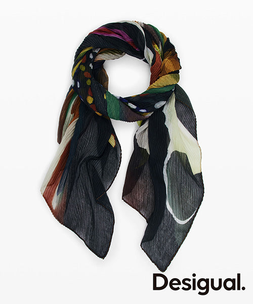 ムッシュ・クリスチャン・ラクロワ デザインスカーフ Desigual