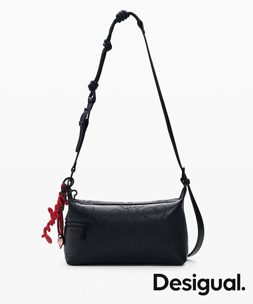 ミッキーマウスフェイクレザー調ミディアムバッグ Desigual 26SAXP75