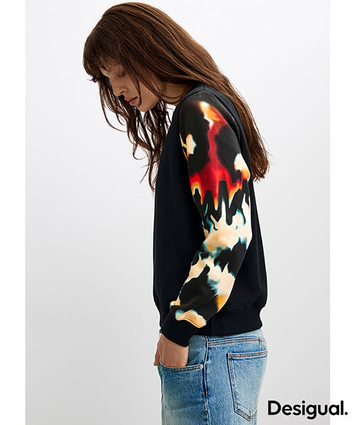 グラデーションプリントスウェット Desigual 26WWSK08