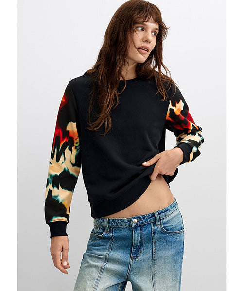 グラデーションプリントスウェット Desigual 26WWSK08