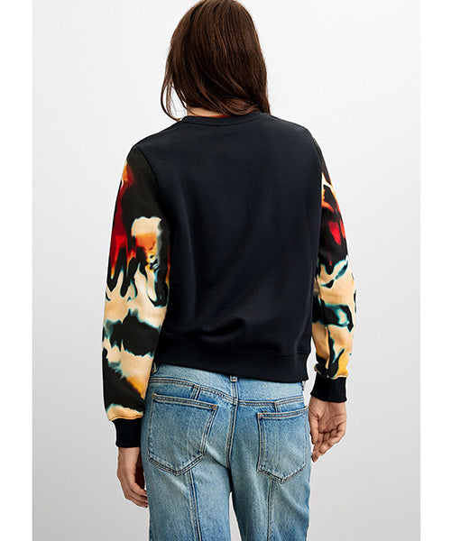 グラデーションプリントスウェット Desigual 26WWSK08