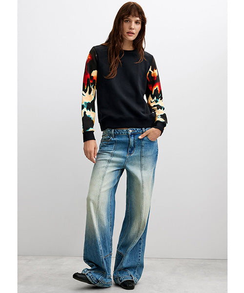 グラデーションプリントスウェット Desigual 26WWSK08