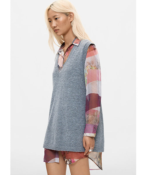 コンビネーションシャツワンピース Desigual 26WWVW27