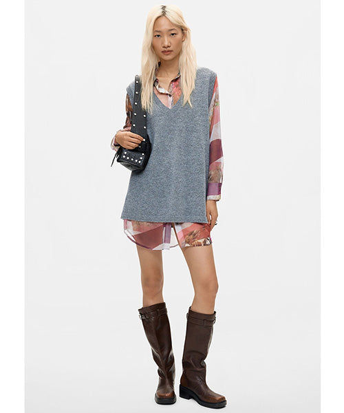 コンビネーションシャツワンピース Desigual 26WWVW27