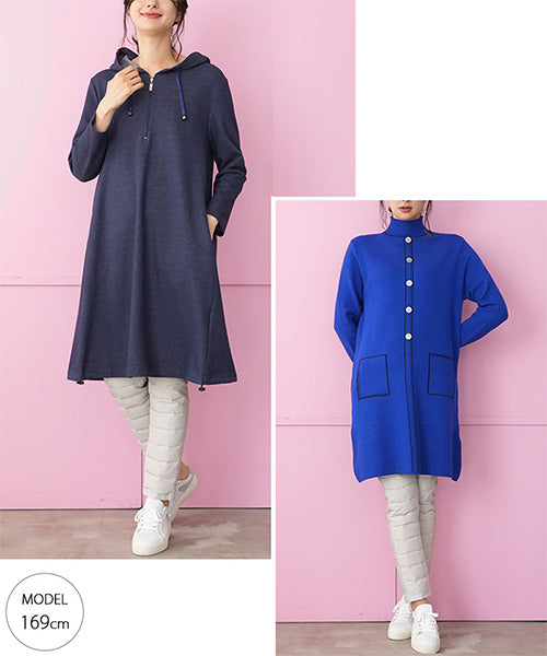 ウエストゴム裏起毛ダウンパンツ 28-0063