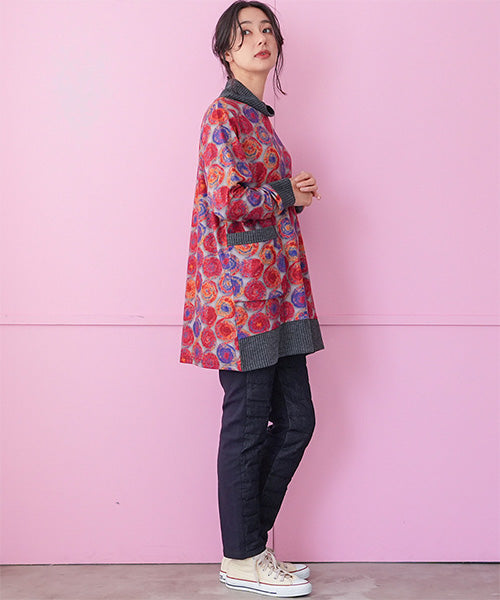 裏起毛デニムダウンパンツ 28-0067