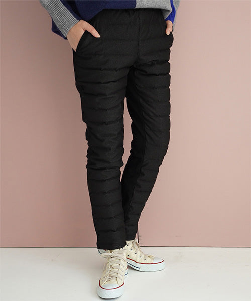 裏起毛デニムダウンパンツ 28-0067