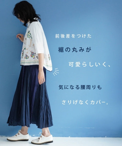 姫袖7分丈ブラウス【受注生産】 | レディース服・レディース