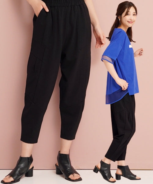 【匿名配送】コイビトミサキ ワイドサルエルパンツ ゆるダボパンツ ブラック ML パンツランキング | 40代 50代からのレディースファッション通販