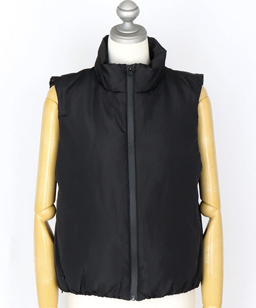 サイドファスナーダウンベスト 36-1704｜40代 50代 60代 大人の女性に