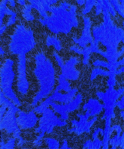 ダマスク柄長袖ニットチュニック 36-1712