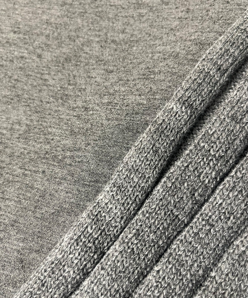 リブニット切替ワイドカットソー 36-1780