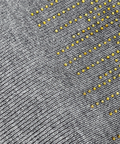 ラインビジュードルマンニットチュニック 46-0279