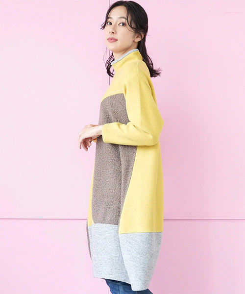 サークル切替コクーンニットワンピース 52-0121