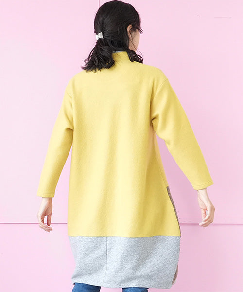 サークル切替コクーンニットワンピース 52-0121