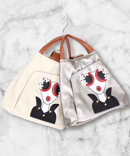 フラワーサングラスガール3wayリュック AM8030｜40代 50代 60代